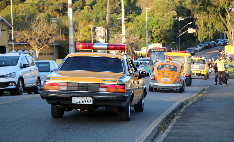 29-08-2020 Desfile de viaturas da PMPR. Curitiba, 29 de Agosto de 2020. Desfile de viaturas da PMPR.