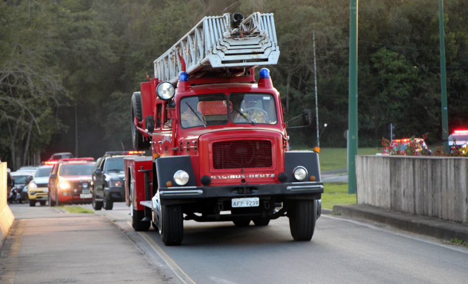 29-08-2020 Desfile de viaturas da PMPR. Curitiba, 29 de Agosto de 2020. Desfile de viaturas da PMPR.
