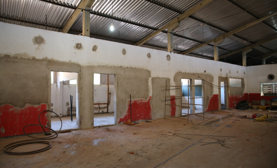 Cisvap Colorado Reforma do predio da sede da CISVAP - Consorcio Intermunicipal de Saude do Vale do Paranapanema, em Colorado, na região Norte do Paraná. 03/08/2020 - Foto: Geraldo Bubniak/AEN