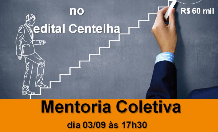 Inscrições para o Centelha terminam nesta sexta-feira. Imagem: Fundação Araucária