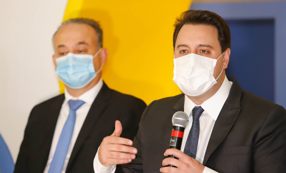 O governador Carlos Massa Ratinho Junior participou nesta terça-feira (01), em Curitiba, da inauguração do Erastinho, o primeiro hospital oncopediátrico do Sul do País.