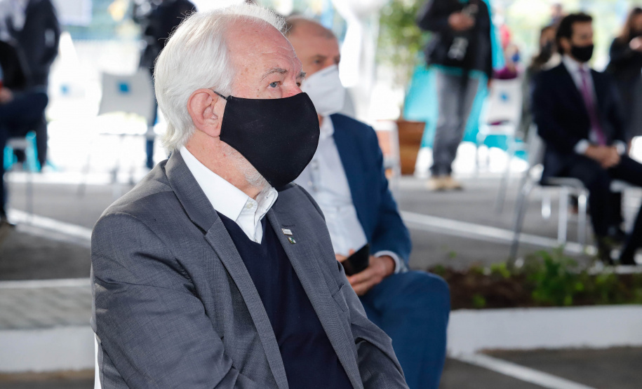 O governador Carlos Massa Ratinho Junior participou nesta terça-feira (01), em Curitiba, da inauguração do Erastinho, o primeiro hospital oncopediátrico do Sul do País.
