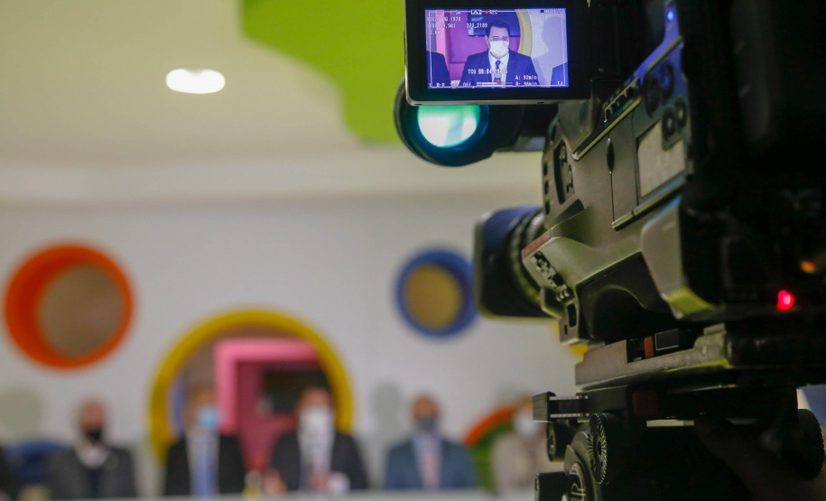 O governador Carlos Massa Ratinho Junior participou nesta terça-feira (01), em Curitiba, da inauguração do Erastinho, o primeiro hospital oncopediátrico do Sul do País.