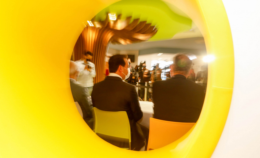 O governador Carlos Massa Ratinho Junior participou nesta terça-feira (01), em Curitiba, da inauguração do Erastinho, o primeiro hospital oncopediátrico do Sul do País.