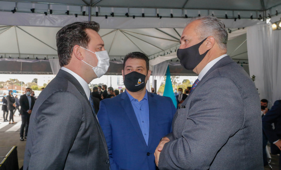 O governador Carlos Massa Ratinho Junior participou nesta terça-feira (01), em Curitiba, da inauguração do Erastinho, o primeiro hospital oncopediátrico do Sul do País.