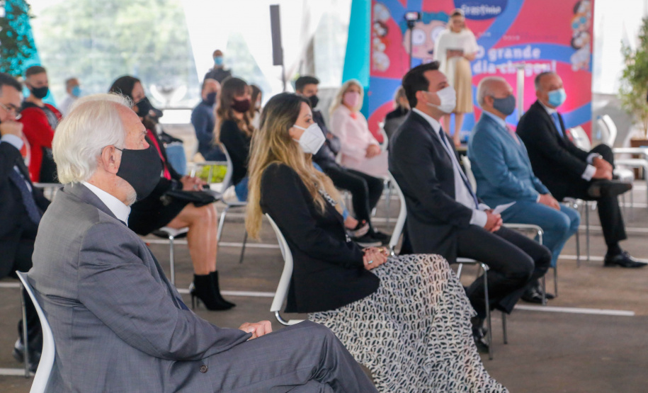 O governador Carlos Massa Ratinho Junior participou nesta terça-feira (01), em Curitiba, da inauguração do Erastinho, o primeiro hospital oncopediátrico do Sul do País.