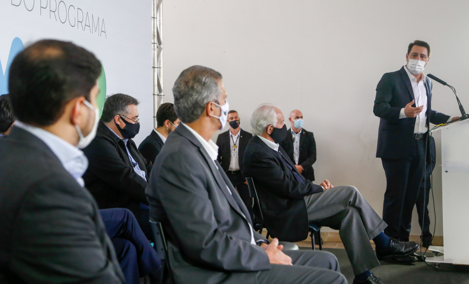 02.09.2020 - O Governo do Estado recebeu nesta quarta-feira (2) dez carros elétricos modelo Zoe, da Renault, como parte do projeto VEM PR.Foto Gilson Abreu