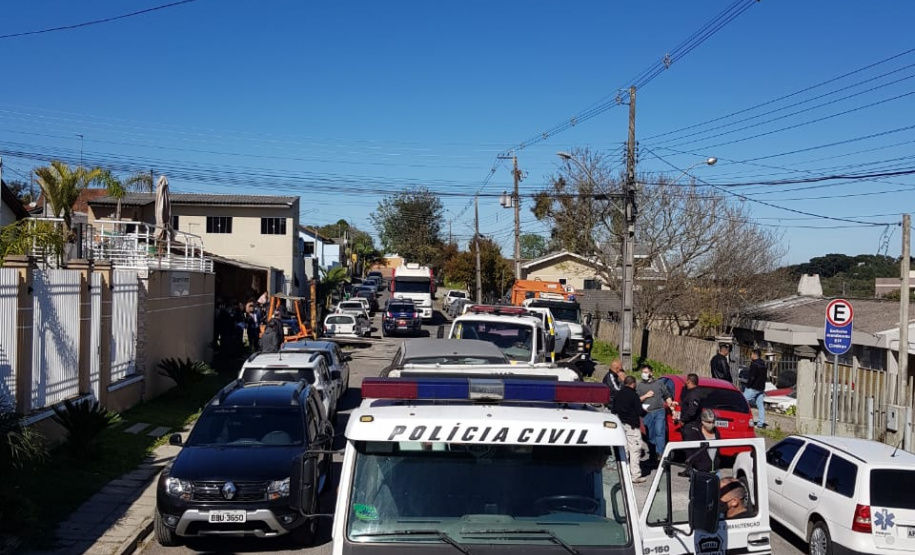 139 veículos são retirados do pátio da Delegacia de Campo Largo
. Foto:SESP