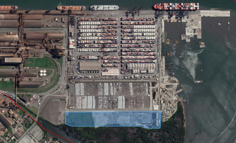 Aberto edital para leilão de área de veículos no Porto de Paranaguá. Foto:SEIL