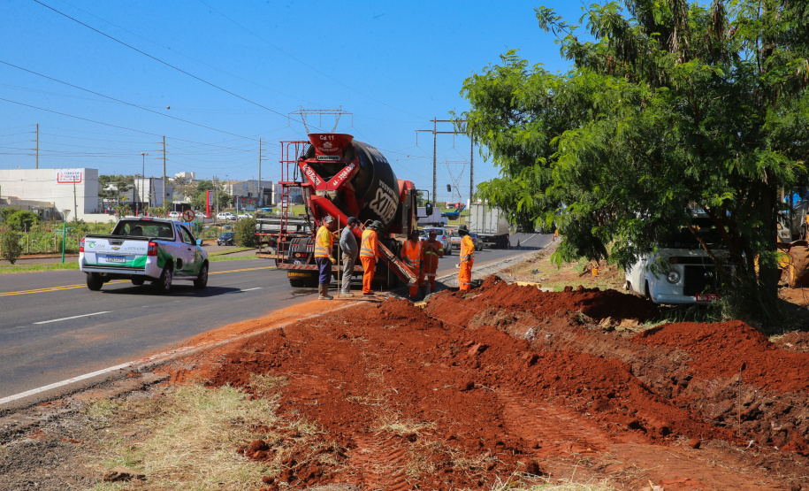 Contorno Maringa Obras do Contorno Sul de Maringa sao 11,8 km de extensão entre as PR-317 e a BR-376. Recuperacao emergencial do pavimento. - 04/08/2020 - Foto: Geraldo Bubniak/AEN
