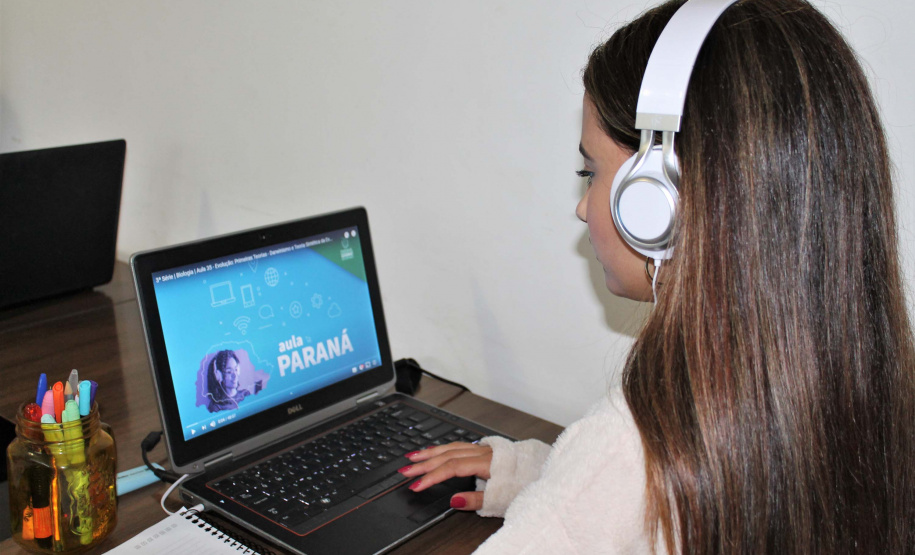 Paraná chega a 4 milhões de
atividades no Google Classroom. Foto:SEED