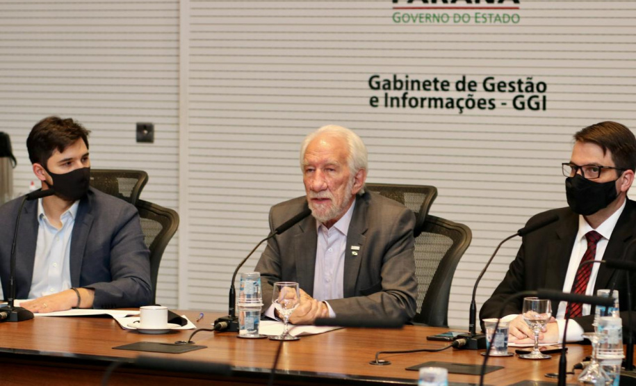 O Governo do Estado é o articulador de uma iniciativa tocada pelo Senac para contratação de jovens aprendizes para empresas de base tecnológica ou interessadas em inovação. O lançamento oficial do programa aconteceu nesta quinta-feira (10), no Palácio Iguaçu, e contou com participação do vice-governador Darci Piana. Foto: Camila Tonett