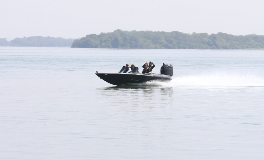 O Governador Carlos Massa Ratinho Junior participa nesta sexta-feira (11/09)  da inauguração da Base Náutica Interestadual Trarbach, localizada no Porto Felício de Querência do Norte (PR) Trata-se do primeiro espaço de atuação interestadual do Programa Nacional de Segurança nas Fronteiras e Divisas (VIGIA), do Ministério da Justiça e Segurança Pública