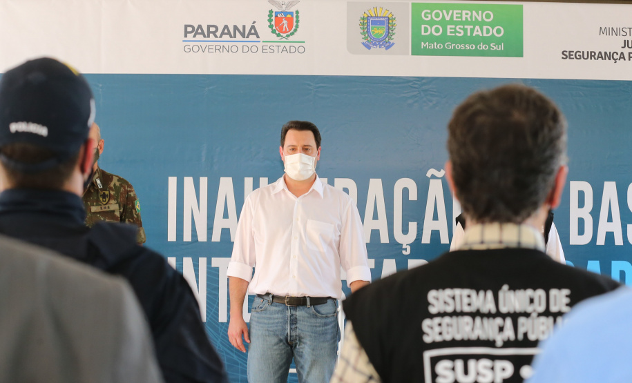 O Governador Carlos Massa Ratinho Junior participa nesta sexta-feira (11/09)  da inauguração da Base Náutica Interestadual Trarbach, localizada no Porto Felício de Querência do Norte (PR) Trata-se do primeiro espaço de atuação interestadual do Programa Nacional de Segurança nas Fronteiras e Divisas (VIGIA), do Ministério da Justiça e Segurança Pública