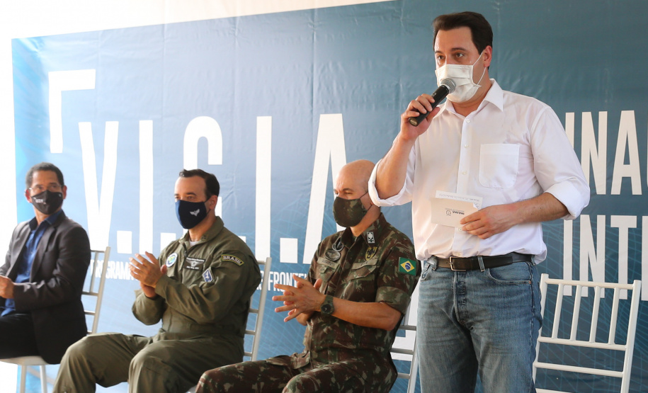 O Governador Carlos Massa Ratinho Junior participa nesta sexta-feira (11/09)  da inauguração da Base Náutica Interestadual Trarbach, localizada no Porto Felício de Querência do Norte (PR) Trata-se do primeiro espaço de atuação interestadual do Programa Nacional de Segurança nas Fronteiras e Divisas (VIGIA), do Ministério da Justiça e Segurança Pública