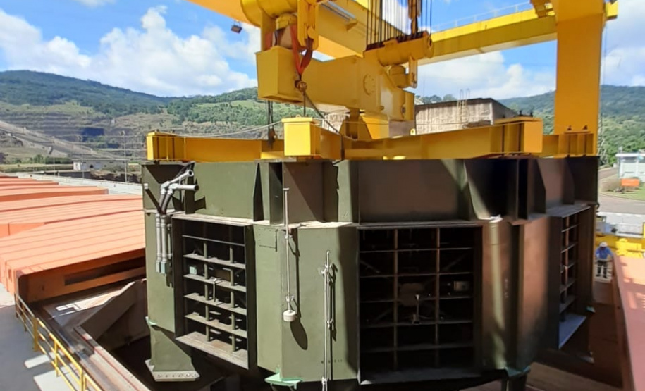 Copel conclui mais uma etapa de modernização de usina do Iguaçu. Foto: Copel