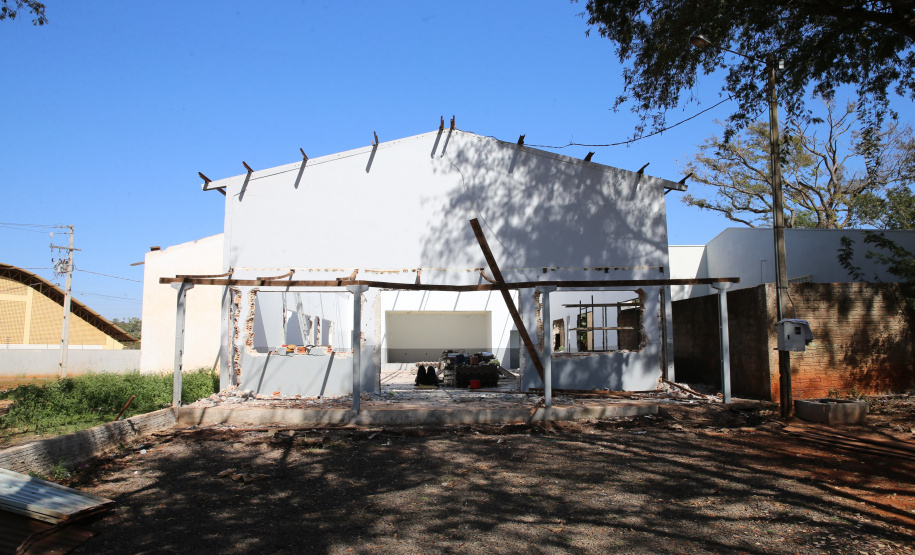 Obras de Construcao de 3 UBS - Unidade Básica de Saúde nos bairros Vila Alta, Santa Paula e Parque  Hortencia em Guaira.   06/08/2020 -  Foto: Geraldo Bubniak/AEN
