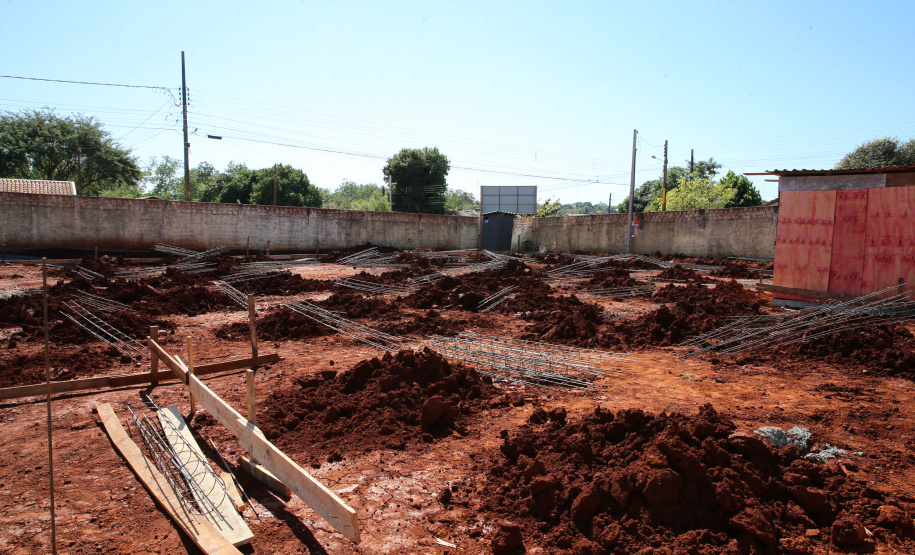 Obras de Construcao de 3 UBS - Unidade Básica de Saúde nos bairros Vila Alta, Santa Paula e Parque  Hortencia em Guaira.   06/08/2020 -  Foto: Geraldo Bubniak/AEN