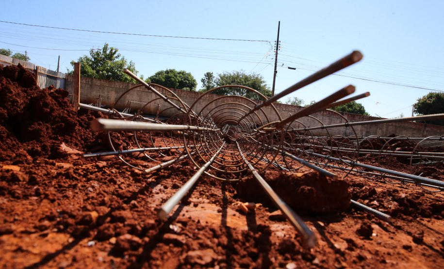 Obras de Construcao de 3 UBS - Unidade Básica de Saúde nos bairros Vila Alta, Santa Paula e Parque  Hortencia em Guaira.   06/08/2020 -  Foto: Geraldo Bubniak/AEN