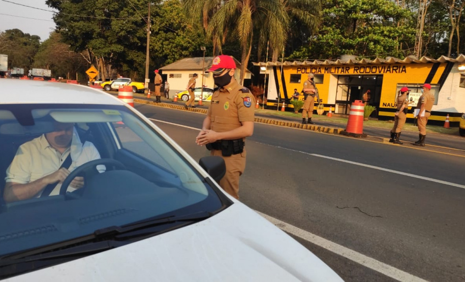 Megaoperação Divisas Integradas combate crime organizado na fronteira entre Paraná e São Paulo
. Foto:SESP