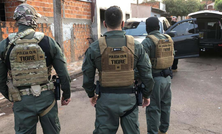 Megaoperação Divisas Integradas combate crime organizado na fronteira entre Paraná e São Paulo
. Foto:SESP