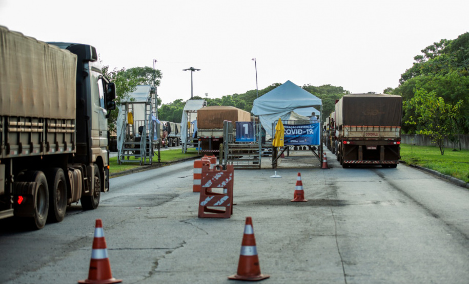 Portos do Paraná têm ações contínuas voltadas aos caminhoneiros