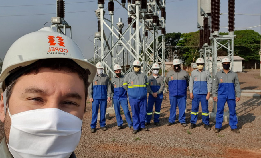 A Copel Geração e Transmissão concluiu as obras de ampliação da subestação Umuarama Sul, na região noroeste do Paraná. Foto: Copel