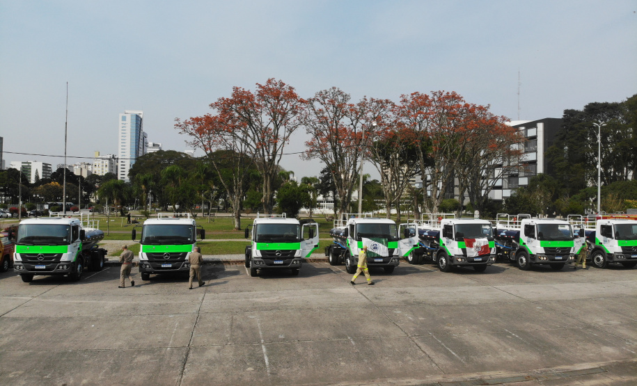 Paraná reforça equipe dos bombeiros contra incêndios no Pantanal. Foto Gilson Abreu/AEN
