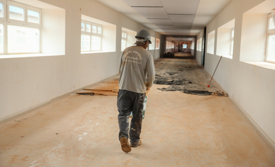 O vice governador Darci Piana e o  secretário de Estado da Saude Beto Preto  assinam o repasse de recursos ao Hospital da Criança para conclusao das obras.   18/09/2020 -  Foto: Geraldo Bubniak/AEN