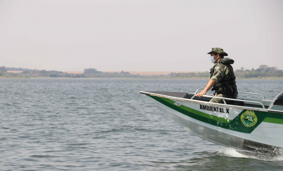 Ação integrada na divisa do PR com SP prendeu quase mil pessoas. FOTO:SESP