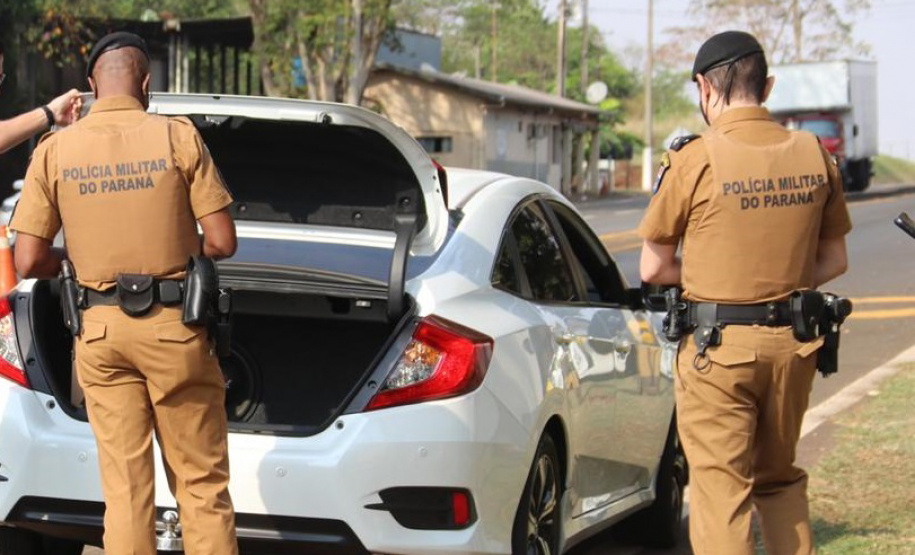 Ação integrada na divisa do PR com SP prendeu quase mil pessoas. FOTO:SESP