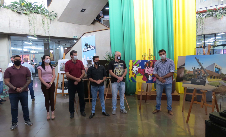 Exposição reúne quadros de presos da Penitenciária de Cascavel
. Foto:DEPEN