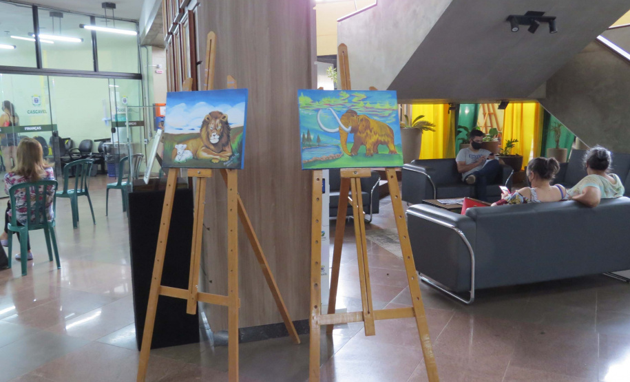 Exposição reúne quadros de presos da Penitenciária de Cascavel
. Foto:DEPEN