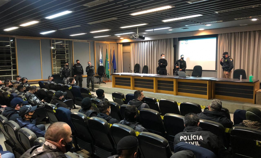 Polícia cumpre 53 mandados contra o tráfico de drogas em Curitiba e RMC. Foto:SESP