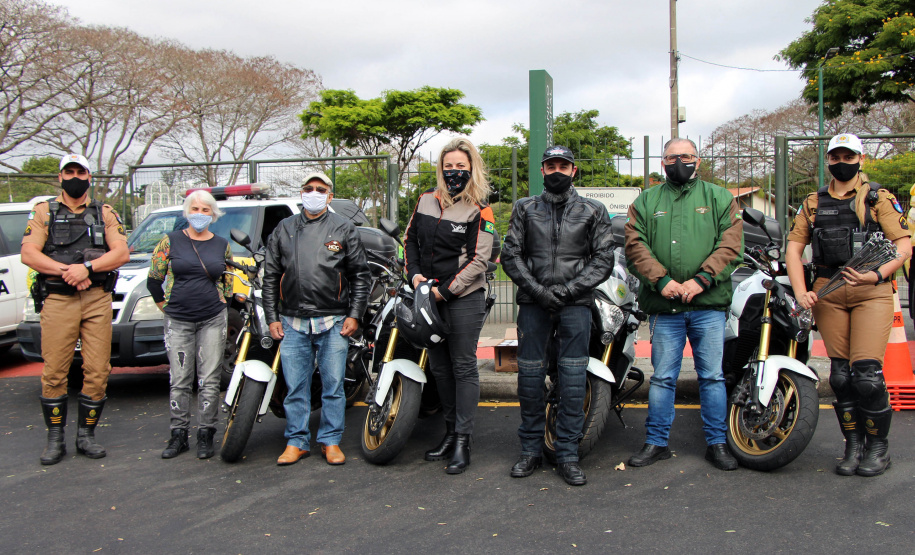 Curitiba, 22 de setembro de 2020.  Blitz educativa BPTran.