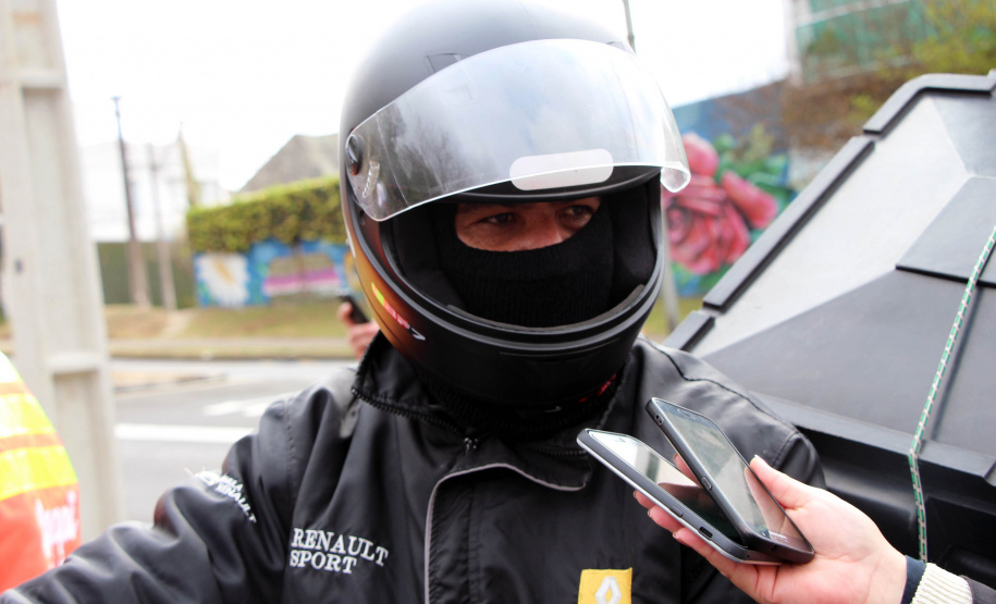 Curitiba, 22 de setembro de 2020.  Blitz educativa BPTran.