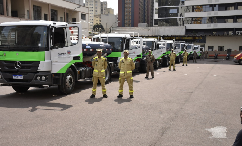 Bombeiros do Paraná completam dez dias de combate a incêndios no Pantanal
. Foto: Corpo de Bombeiros