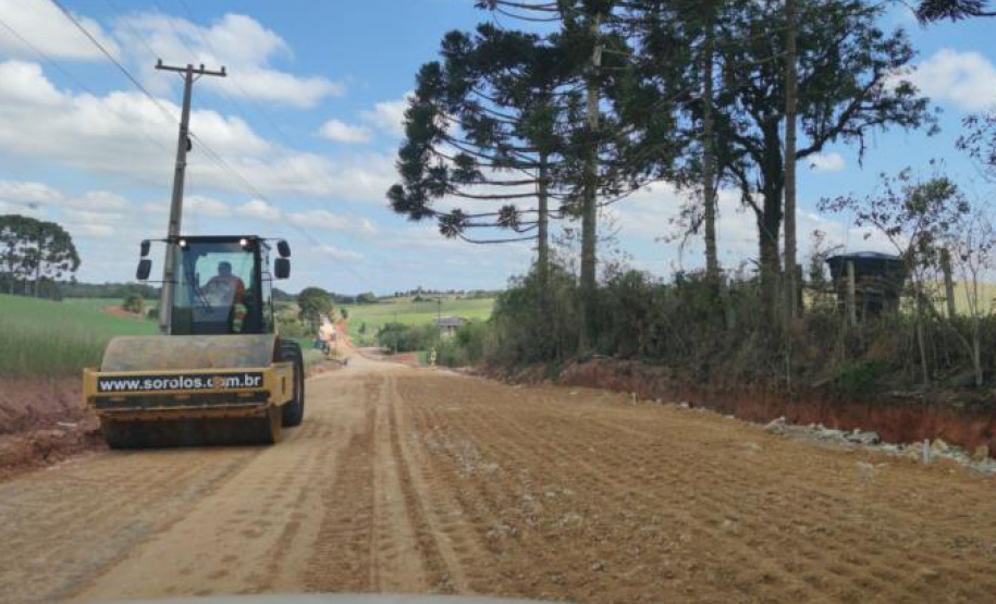Pavimentação de estradas vicinais estimula economia no campo. Foto:SEDU