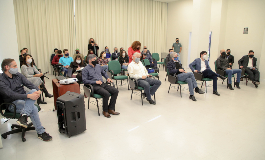 Estado e Fetaep entregam prêmios aos vencedores do Pense Agro
. Foto: Ari Dias/AEN.