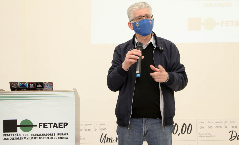 Estado e Fetaep entregam prêmios aos vencedores do Pense Agro
.Foto: Ari Dias/AEN.