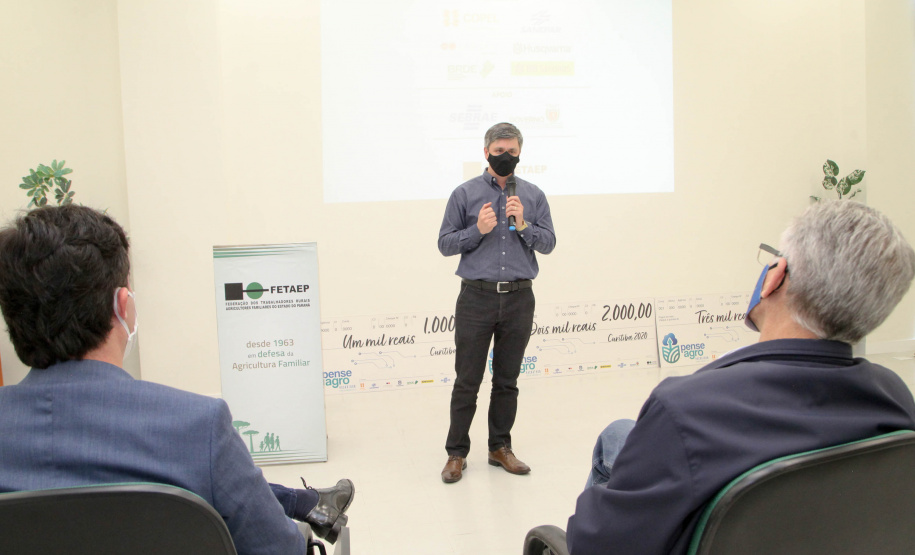 Estado e Fetaep entregam prêmios aos vencedores do Pense Agro
.Foto: Ari Dias/AEN.