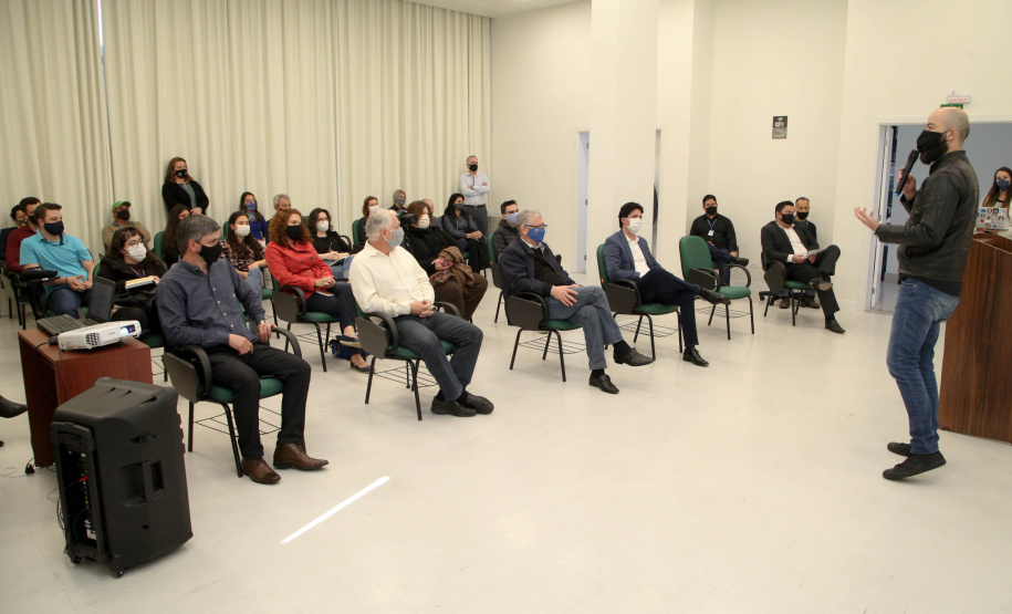 Estado e Fetaep entregam prêmios aos vencedores do Pense Agro
.Foto: Ari Dias/AEN.