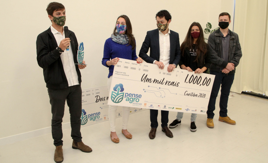 Estado e Fetaep entregam prêmios aos vencedores do Pense Agro
.Foto: Ari Dias/AEN.