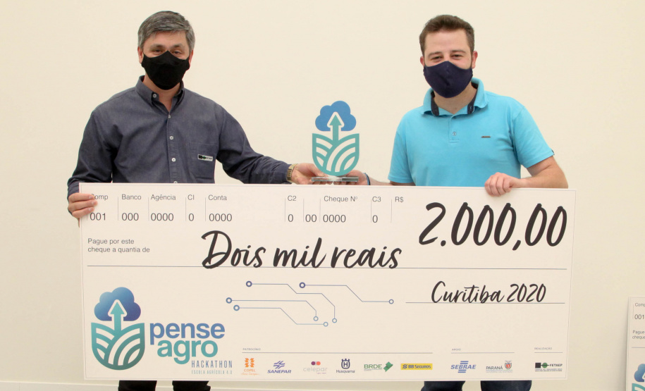 Estado e Fetaep entregam prêmios aos vencedores do Pense Agro
.Foto: Ari Dias/AEN.