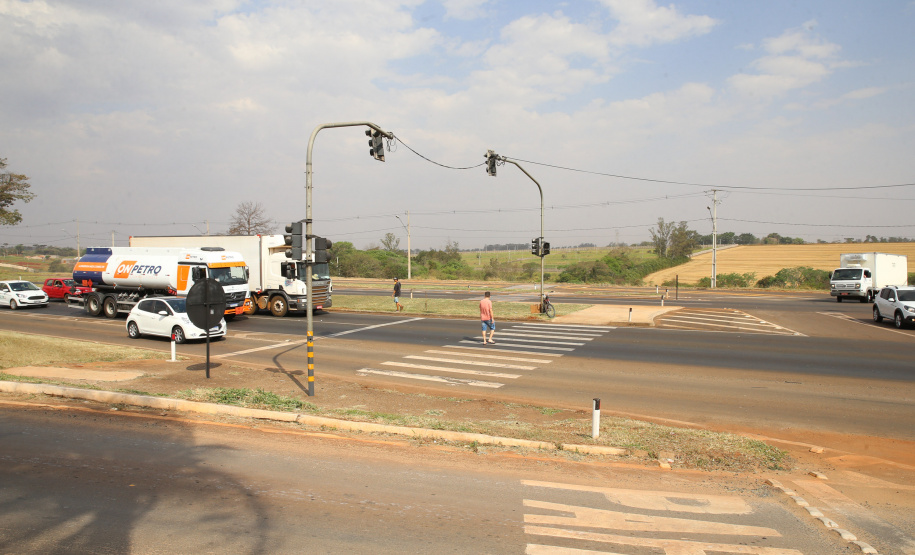 Cambe Viaduto Local da construção do Viaduto da Bratislava, que será executado na rodovia BR-369, cruzamento com a Avenida Brasil e a Estrada da Bratislava, em Cambé, Norte do Estado.. 17/09/2020 - Foto: Geraldo Bubniak/AEN