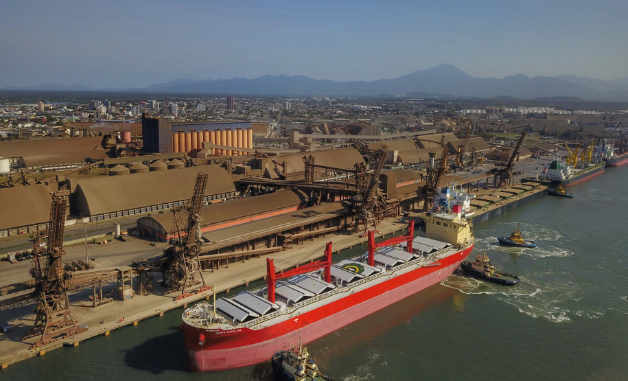 Portos do Paraná incentiva a navegação de cabotagem. Foto: José Fernando Ogura/AEN
