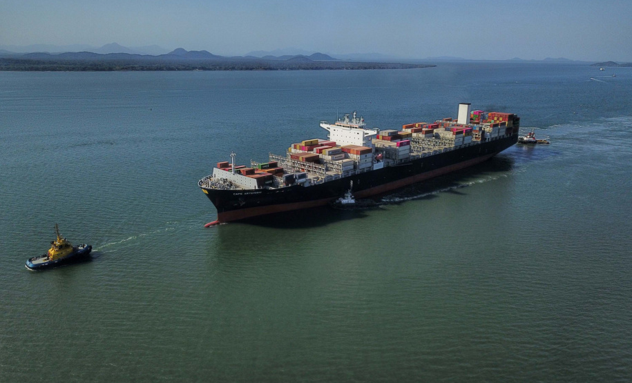Portos do Paraná incentiva a navegação de cabotagem. Foto: José Fernando Ogura/AEN