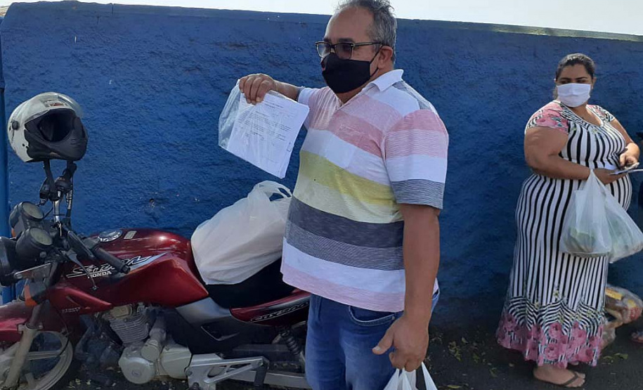 Escolas do Paraná usam moto para chamar estudantes durante a pandemia.Foto:SEED