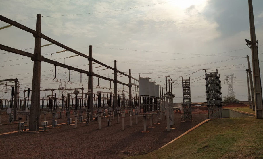 Copel vai investir R$ 38 milhões em obras na subestação Guaíra
. Foto: COPEL