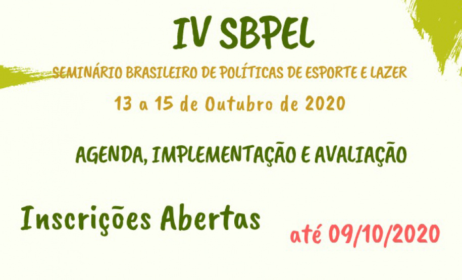 Seminário brasileiro de políticas públicas do esporte acontecerá em outubro. Imagem: Paraná Esporte